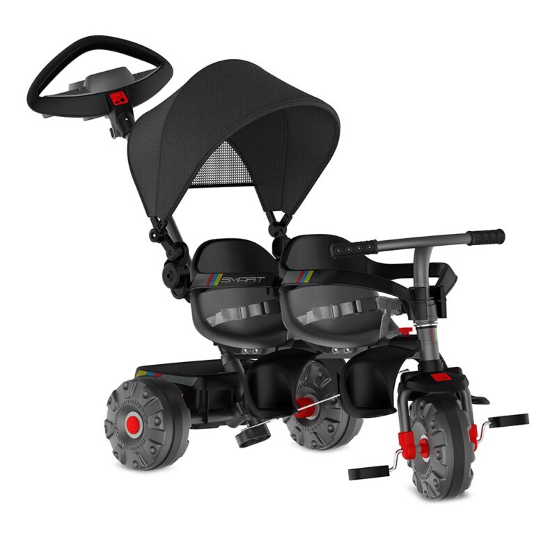 Triciclo Infantil Bandeirante Smart Comfort 3 em 1 Pedal e Passeio