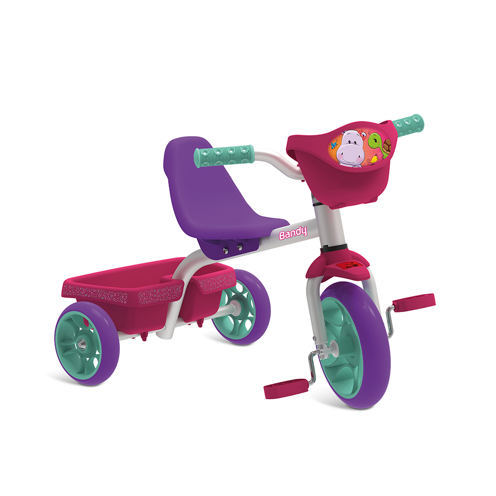 Triciclo Europa Vermelho Bandeirantes - Fátima Criança