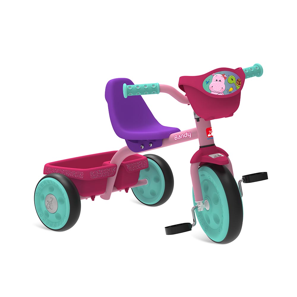 Triciclo Infantil AVespa - Rosa - Maral - Loja Mega