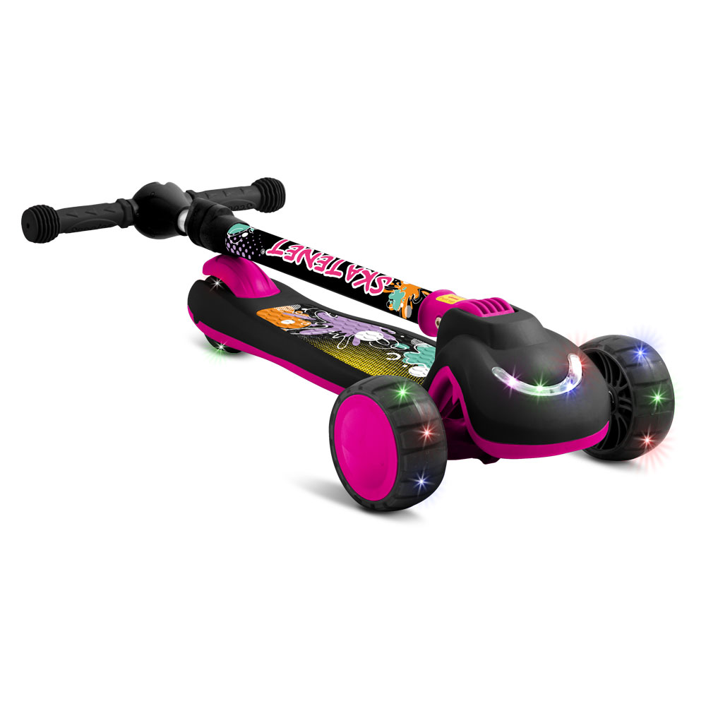 1545_Skatenet_Dobravel_LED_Rodas_e_Deck_Black_Pink_Dobrado_FLAT